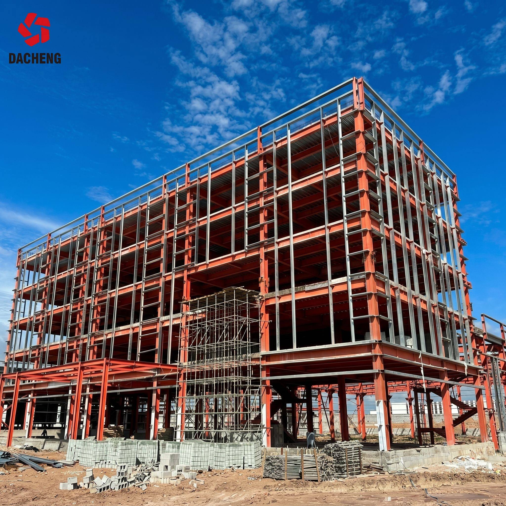 Multi-Story Steel Frame Building