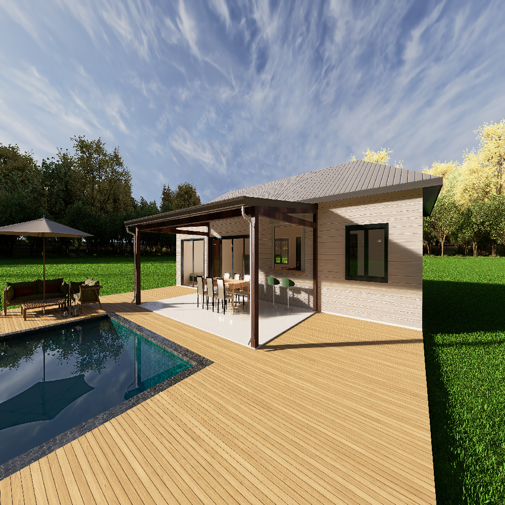 European-Style Light Steel Villa